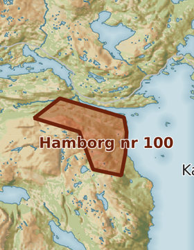 Kartutsnitt över Hamborg nr 100