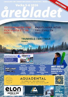 Senaste numret av Årebladet