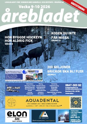 Senaste numret av Årebladet
