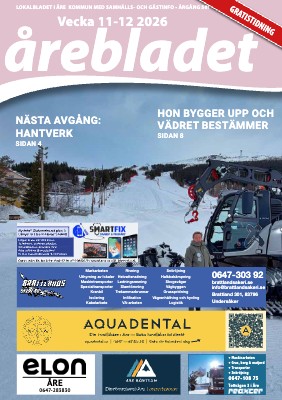 Senaste numret av Årebladet