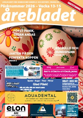 Senaste numret av Årebladet