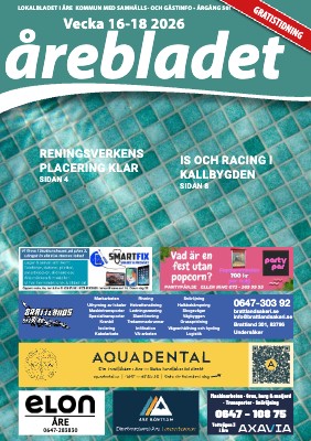 Senaste numret av Årebladet