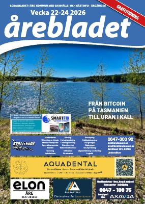Senaste numret av Årebladet