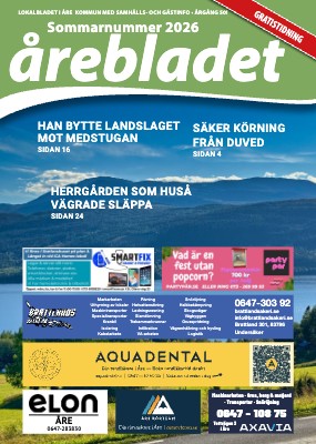 Senaste numret av Årebladet